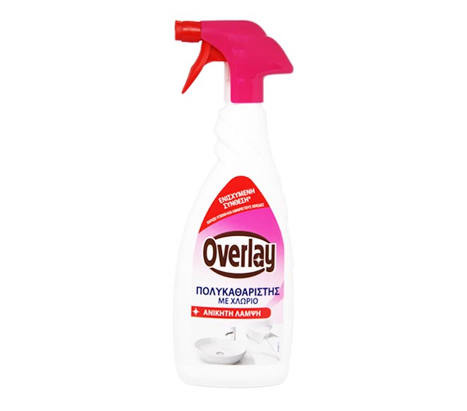 Overlay Cleaner With Chlorine 650Ml