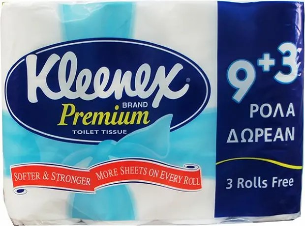 Kleenex Premium Toilet Paper 9+3 Free