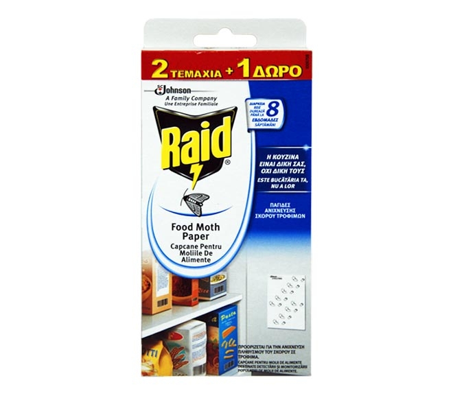 Raid Food Moth Paper 2+1Free