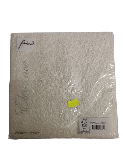 Ambiente Χαρτοπετσετες Μπεζ 15 Φυλλα