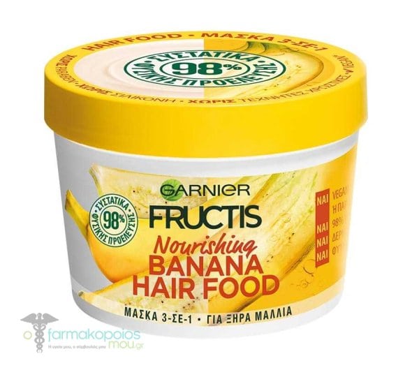 Fructis Fruictis Banana Hair Food 390Ml