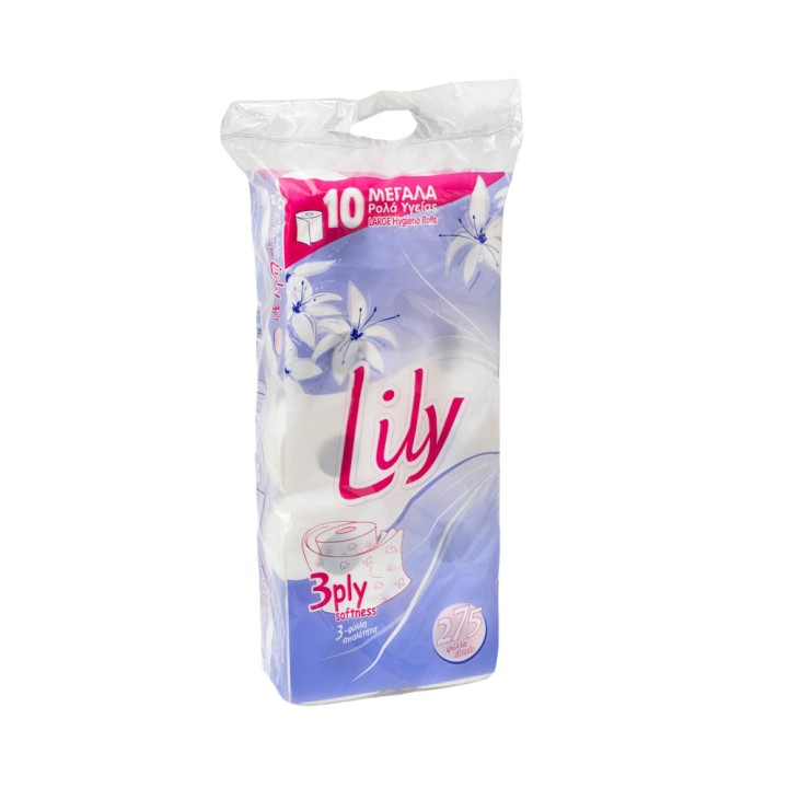 Lily Ρολα Τουαλετας 3Ply X10