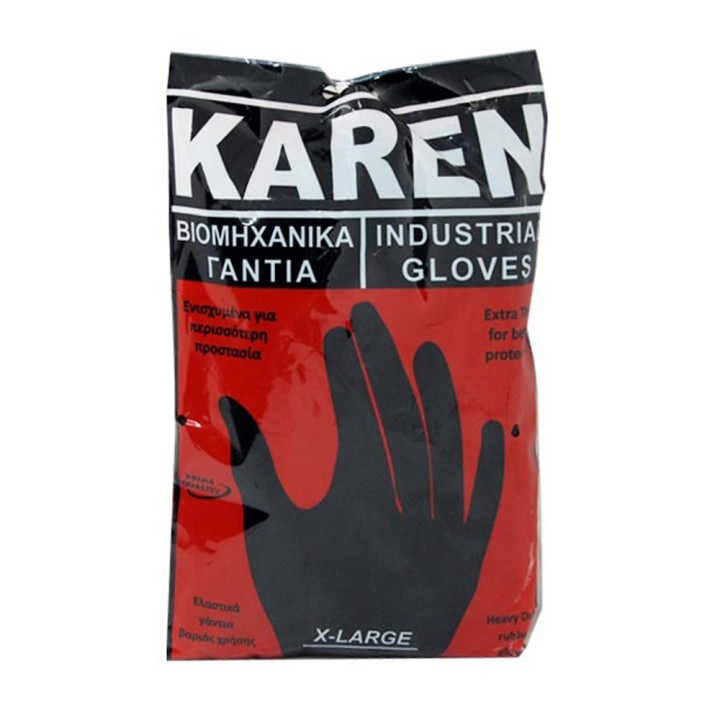 Karen Black Gloves Xl 1Pcs