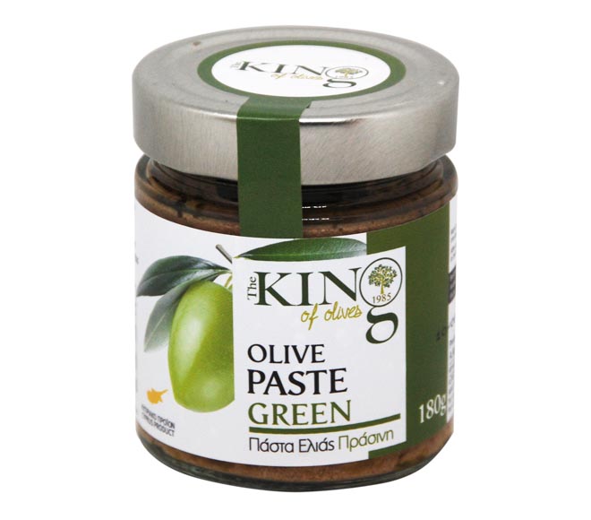 King Olive Paste Green 180Gr