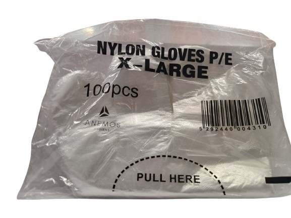 Naylon Gloves 100 Pcs