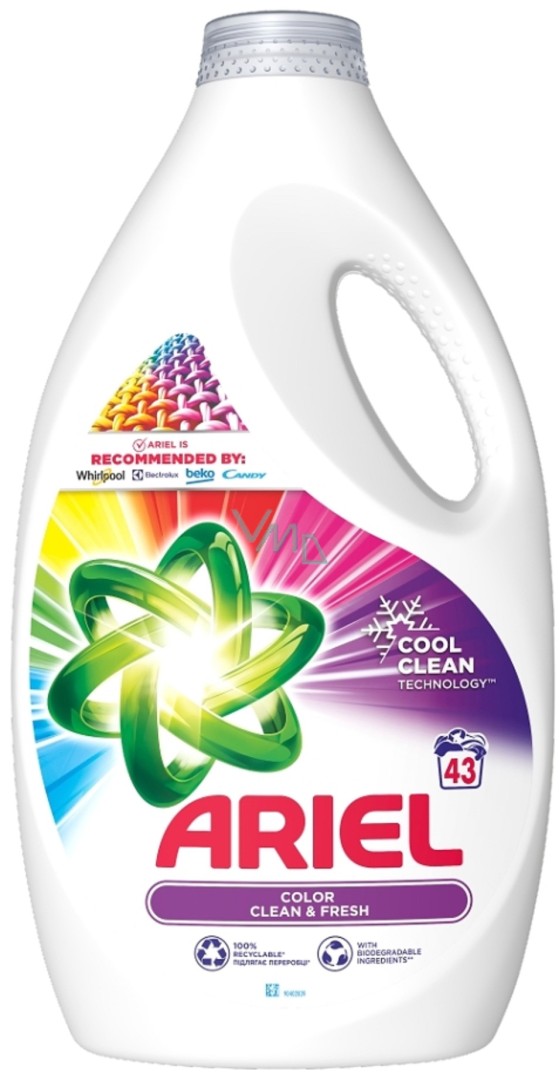Ariel Gel Color 43W 2150Ml