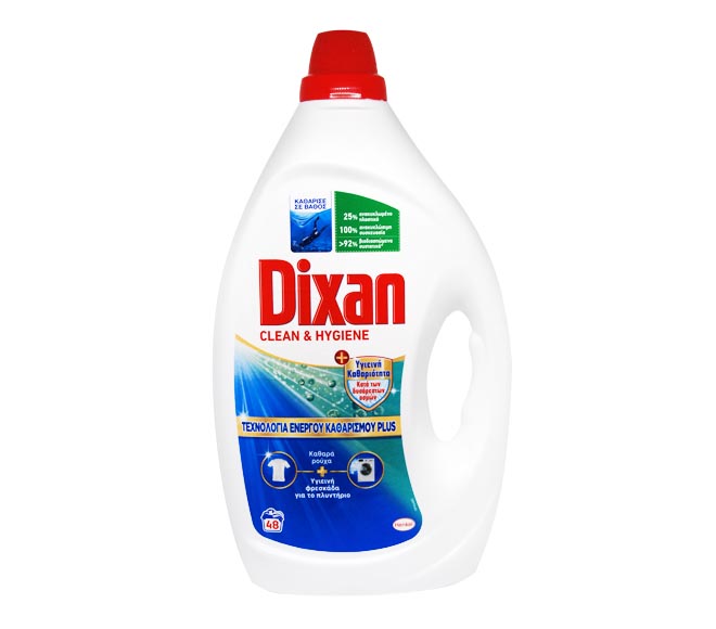 Dixan Gel Clean&Hygiene 48W 2.160L