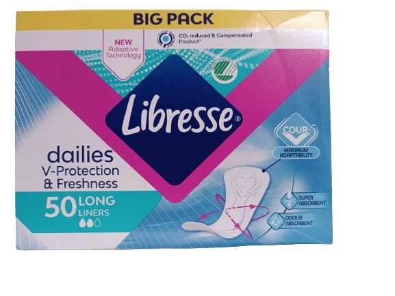 Libresse Dailies Long Liner 38+12 Pcs
