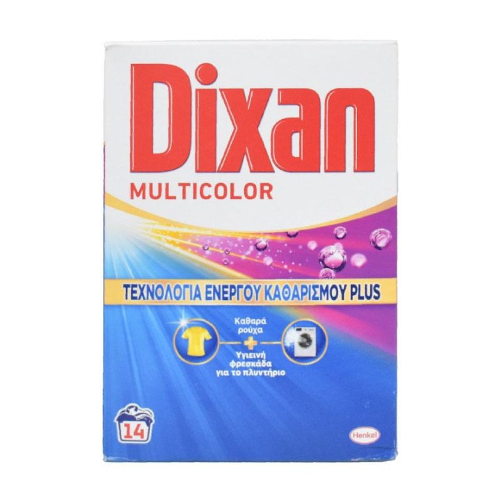 Dixan Powder Multicolor 14W 770Gr