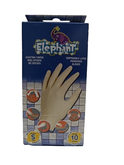 Elephant Gloves Small 10Pcs