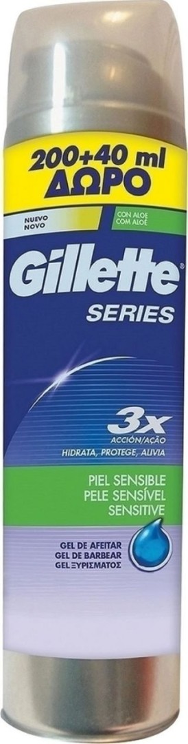Gillette Series Piel Sensible 240Gr