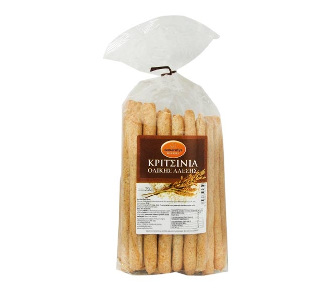 Bakandys Κριτσινια Ολικης Αλεσης 250Gr