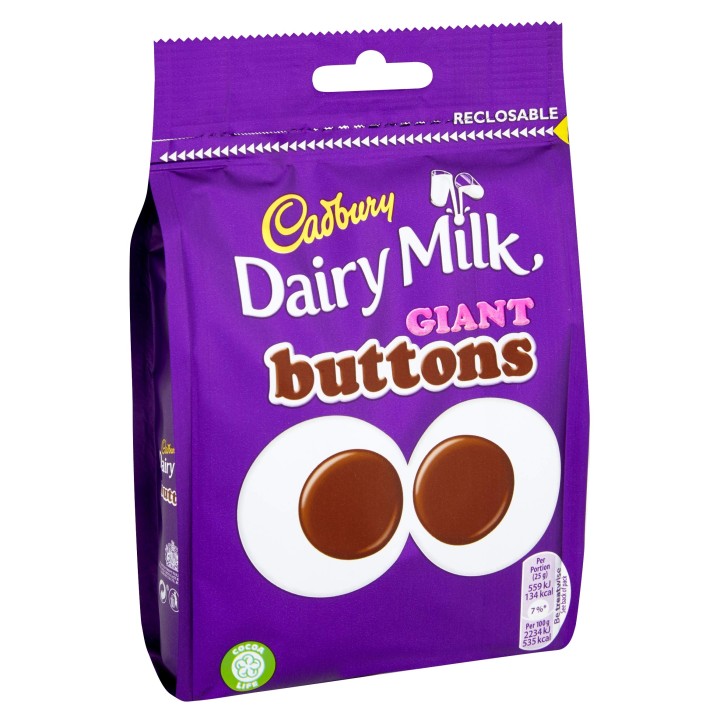 CADBURY GIANT BUTTONS BAG 119GR