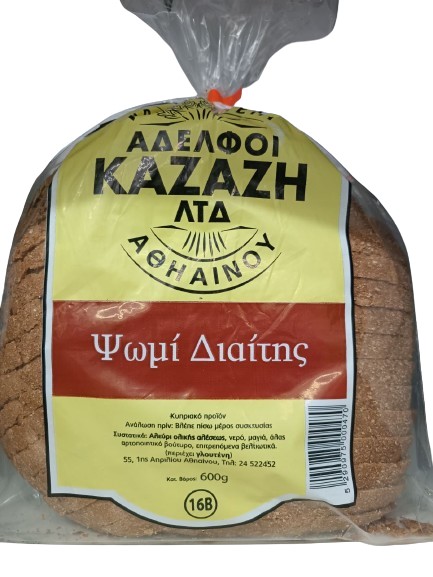 Bros Kazazi Diet Bread 600Gr