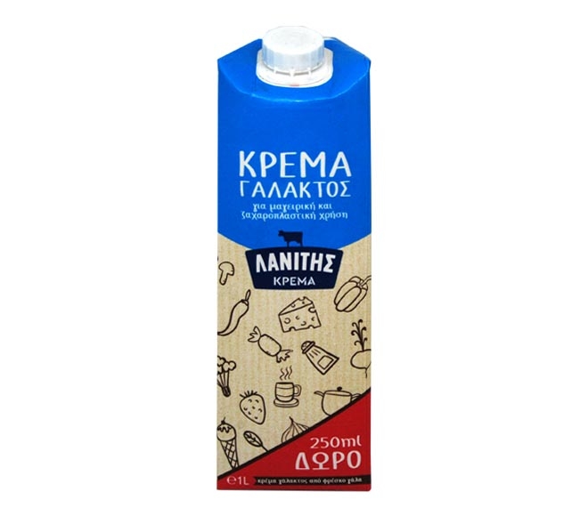Lanitis Dairy Cream 1L