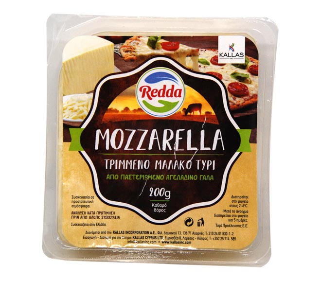 Redda Cheese Mozzarella Grated 200Gr