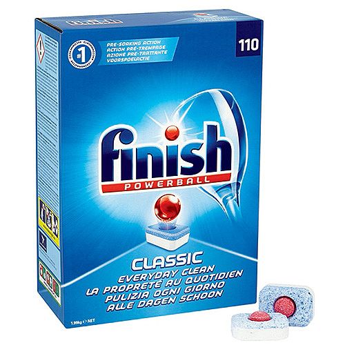 Finish  Spyros Cleaning Tablets Classic Regular 10Pcs