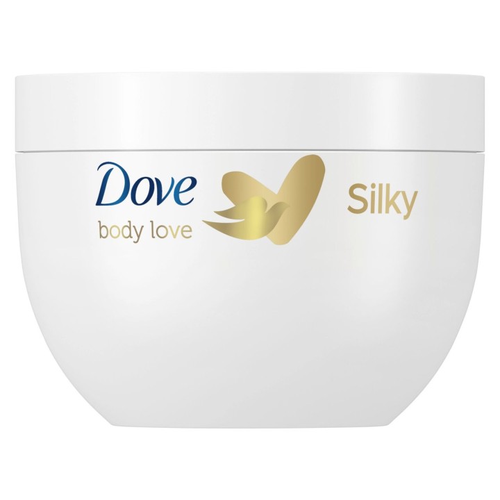 Dove Body Cream Siky 300Ml