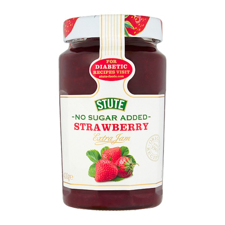 Stute Strawberry Jam No Sugar 430 Gr