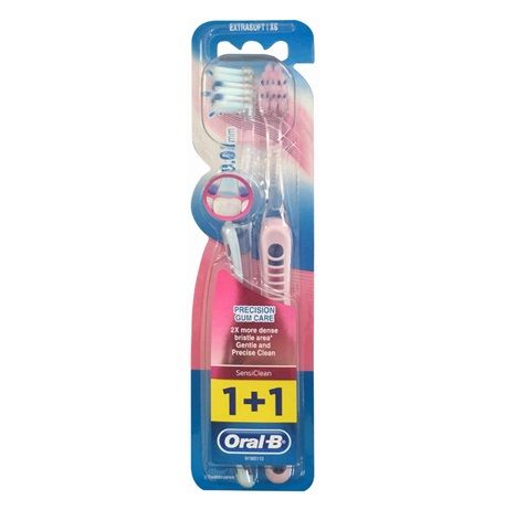 Ora B Toothbrush Sensi Clean 1+1