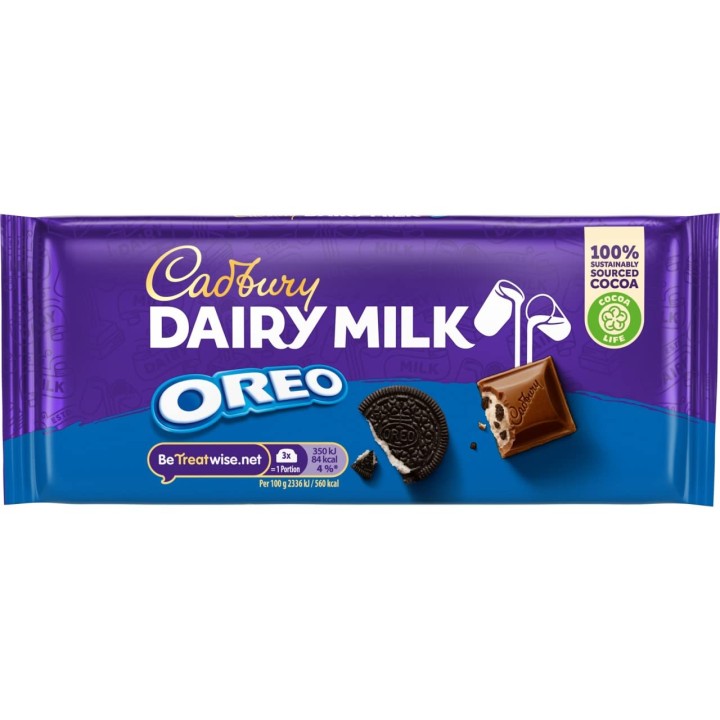 CADBURY DAIRY MILK OREO 120GR