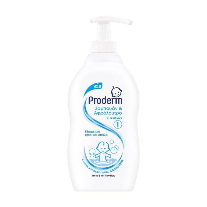 PRODERM SHAMPOO/BATH 0-12Y 400ML