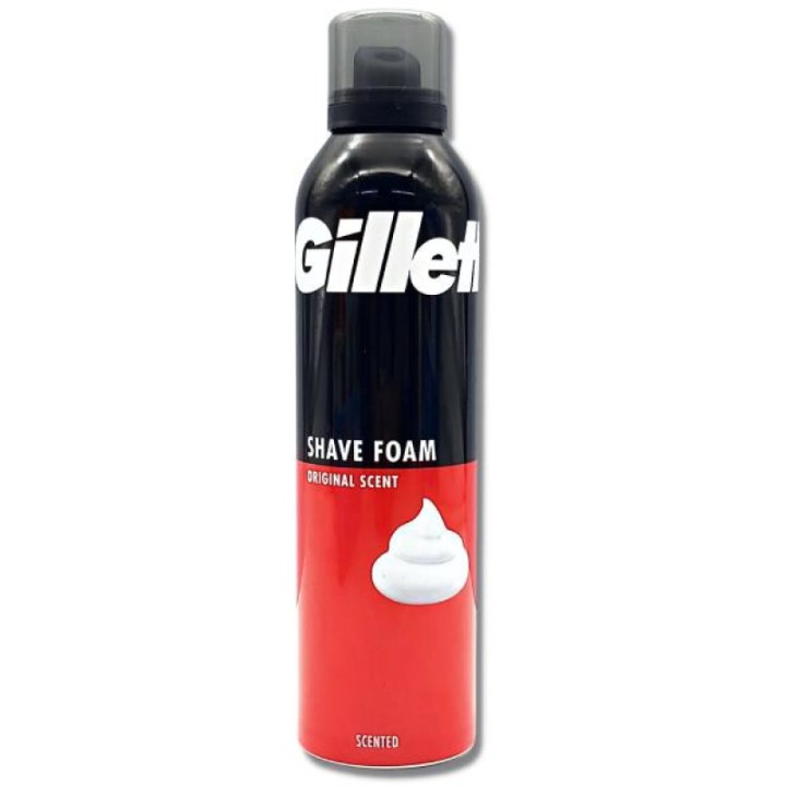 Gillette Shave Foam Original Scent 300Ml