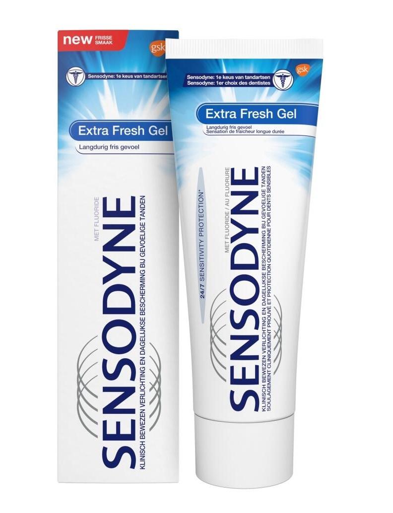 Sensodyne Toothpaste Extra Fresh Gel75Ml