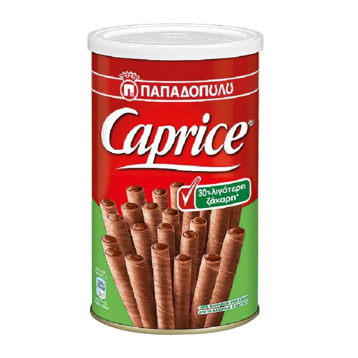 Papadopoulos Caprice Less Sugar 115Gr