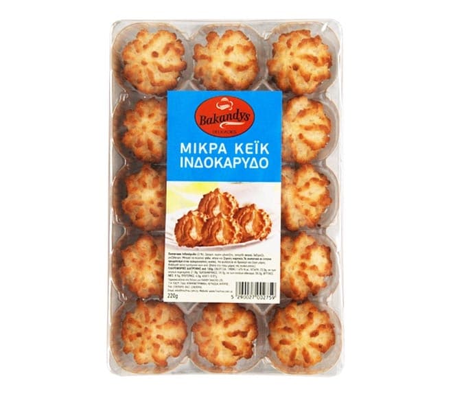 BAKANDYS SMALL CAKES WITH COCONUT 220GR
