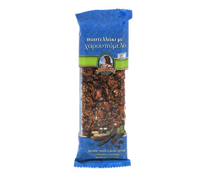 Amalia Brittle With Carob Syrup 65Gr