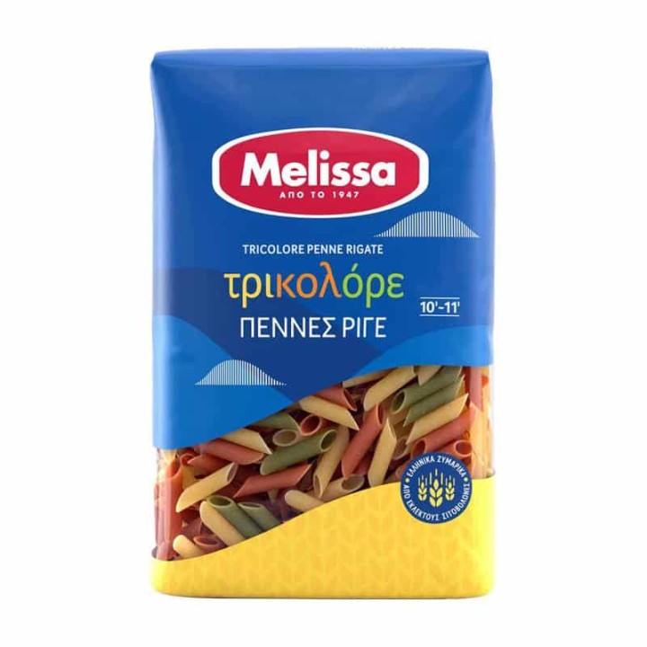 MELISSA PENNE TRICOLORE 500GR