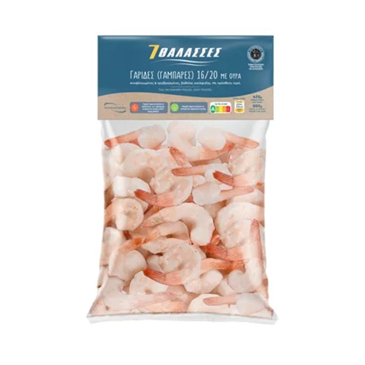 7 Thalasses Γαριδες Prawns 16/20 425Gr