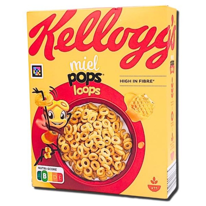 Kellogg'S Miel Pops Loops 330Gr
