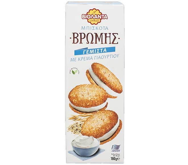 Violanta Oat Cookies Yogurt Cream 180Gr