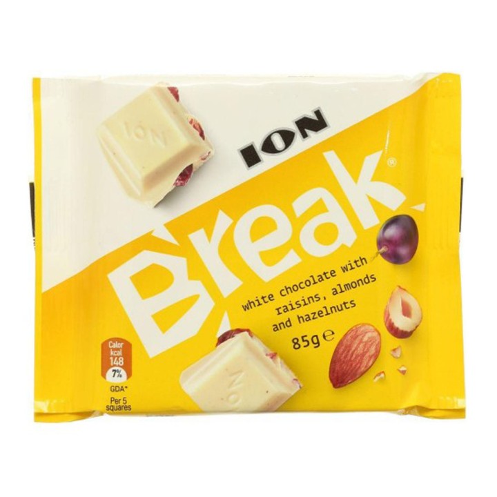 Ion Break White Chocolate 85Gr