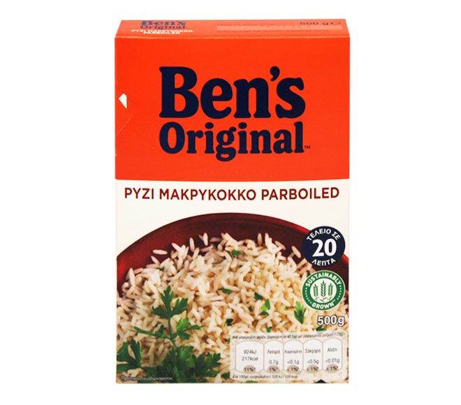 Ben'S Original Rice Parboiled 500Gr