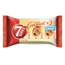 7-Days Croissant Cocao 3Pcsx70Gr