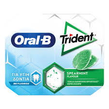 Trident Oral-B Spearmint Sugar Free 17Gr