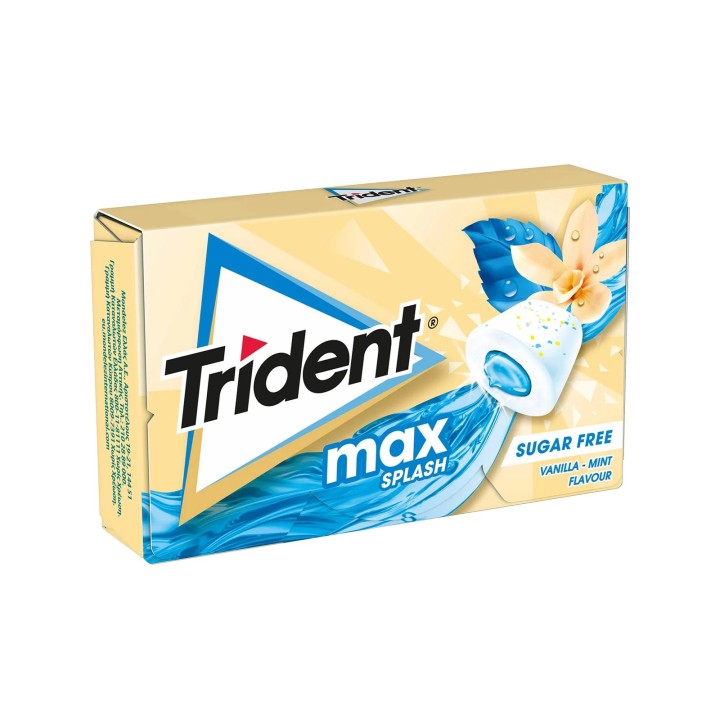 Trident Vanilla Mint Sugar Free 22Gr