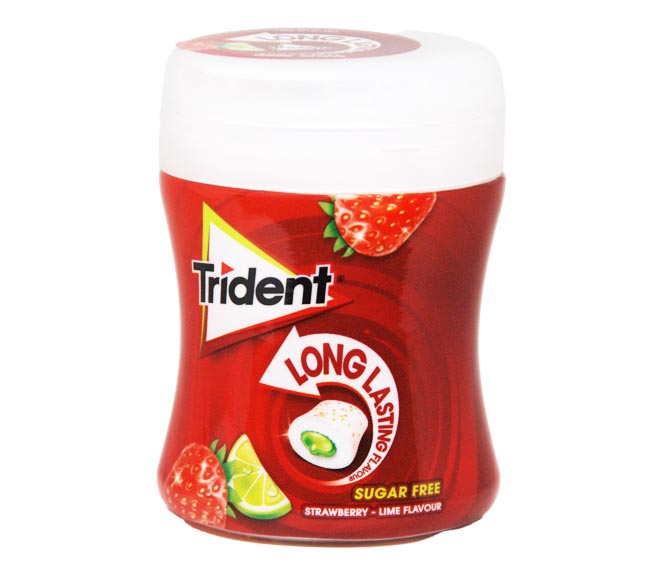 Trident Strawberry&Lime Sugar Free Chewing Gum 50.6G