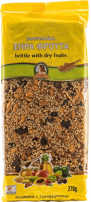Amalia Brittle With Dry Fruits 270Gr
