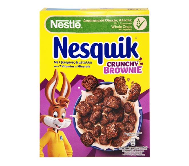 Nestle Nesquick Crunchy Brownie 300Gr