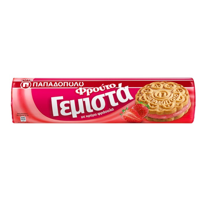 Papadopoulos Strawberry Cream 200Gr