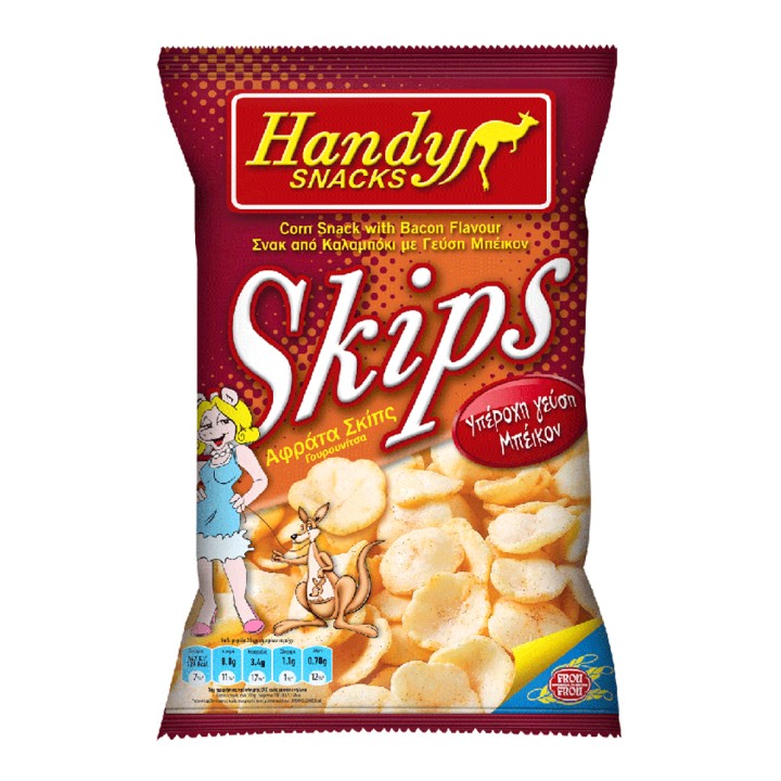 Handy Snacks Piggy'S Bacon 65Gr