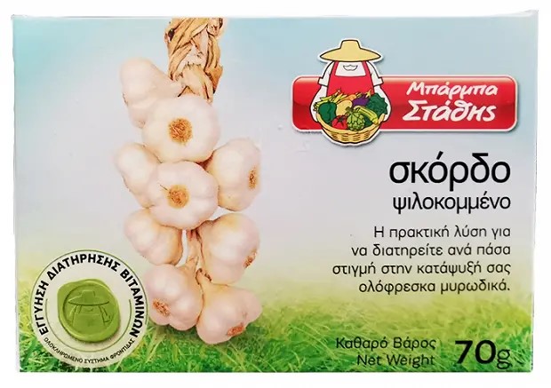 Barba Stathis Σκορδο Ψιλικομμενο 70Gr