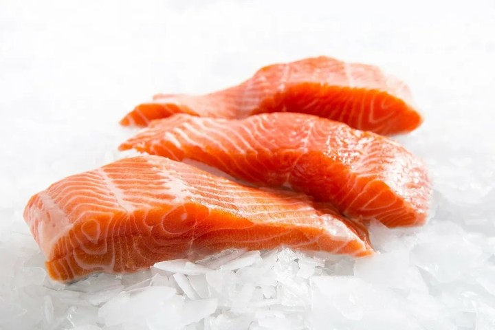Σολομος Κατεψυγμενες Μεριδες Salmon Frozen Portions 4X125Gr