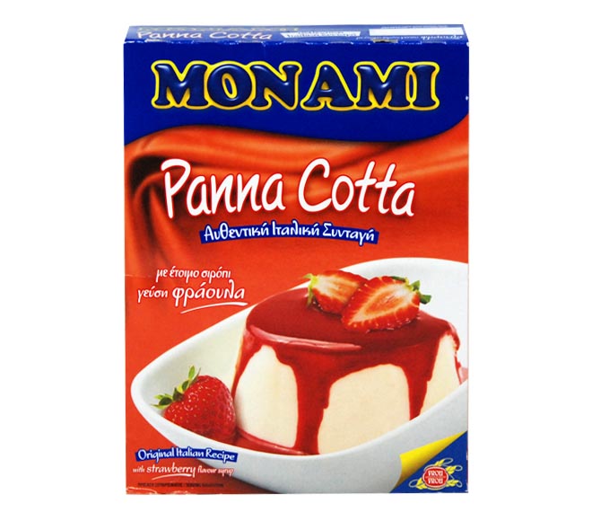 Monami Panna Cotta Strawberry 180Gr