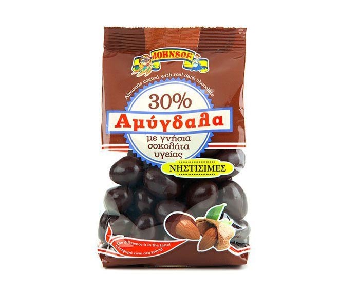 Bakandys Almonds Coated&Dark Choco 300Gr