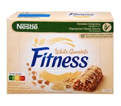 Nestle Fitness Bars White Chocolate 6Pcs